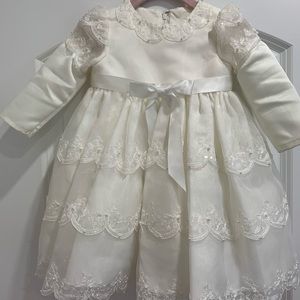 Beautiful dress for a little one, great for christening and/or any party